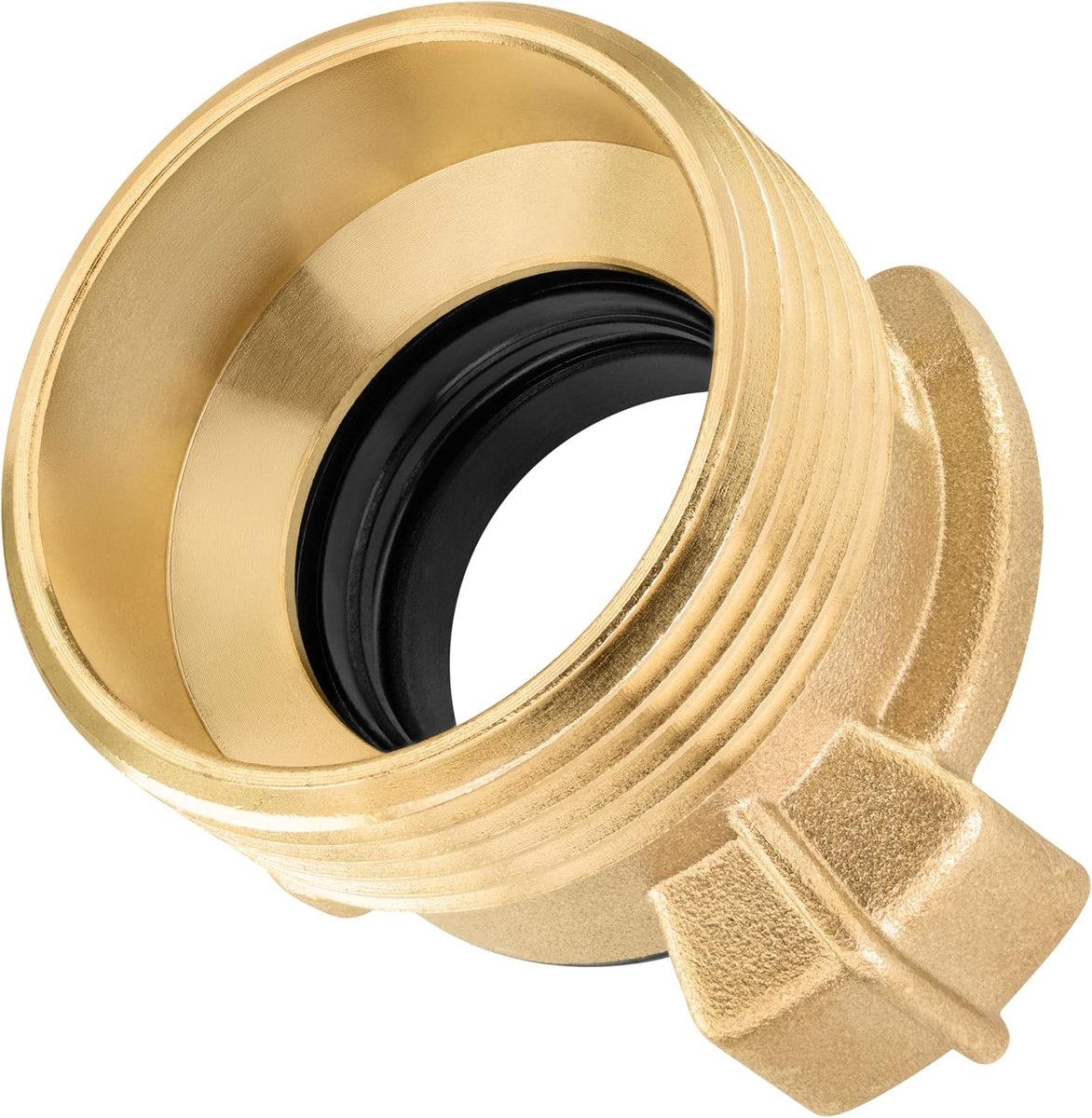 Messing Snelkoppeling 1 1/4 inch buitendraad (G 1 1/4"-draad op klauwkoppeling systeem Geka)