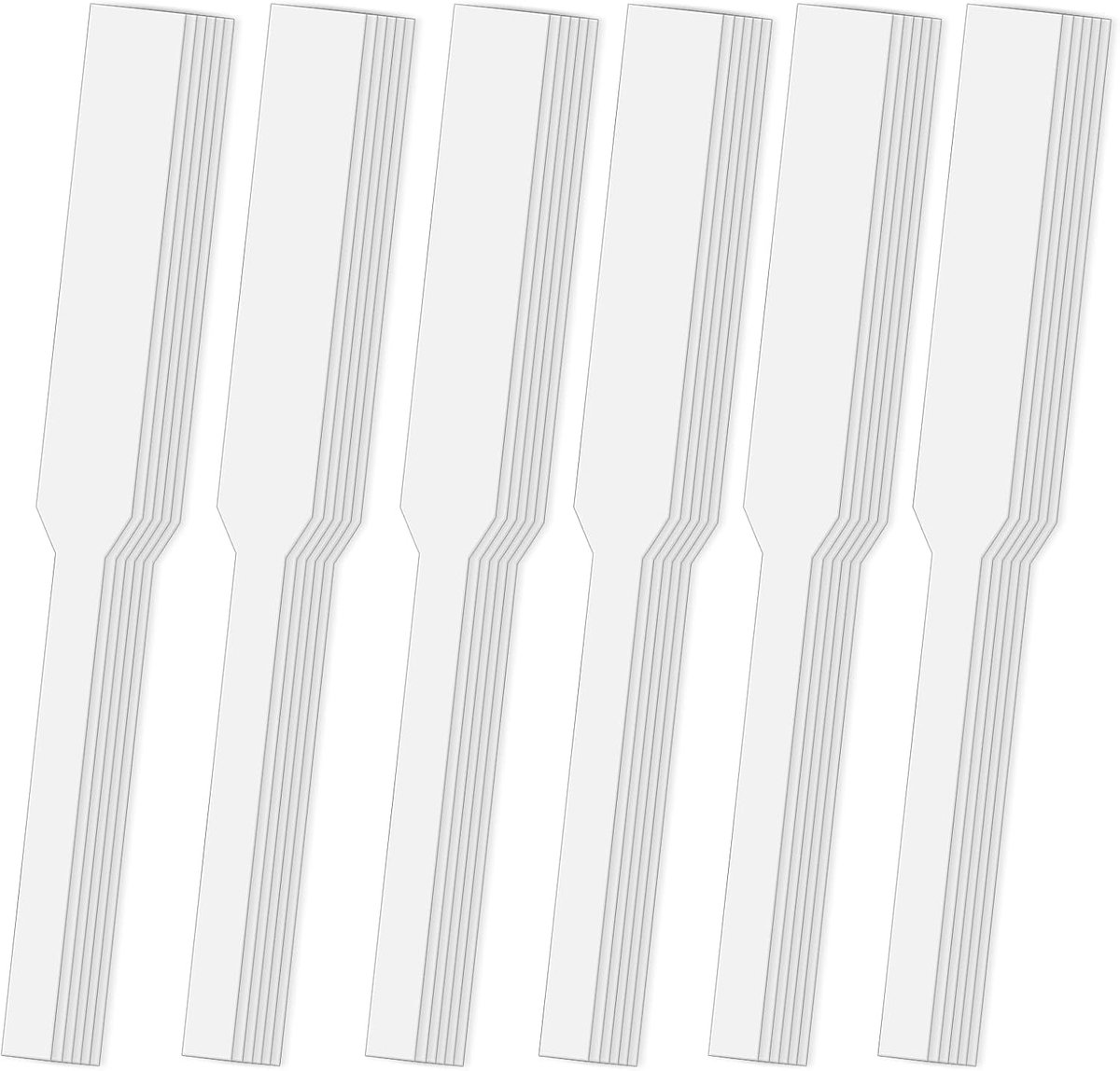 600 stuks parfumteststrips, wegwerpstrips, geurtester, papier, rechthoekige aromatherapie, geurtester, etherische oliën, teststrips