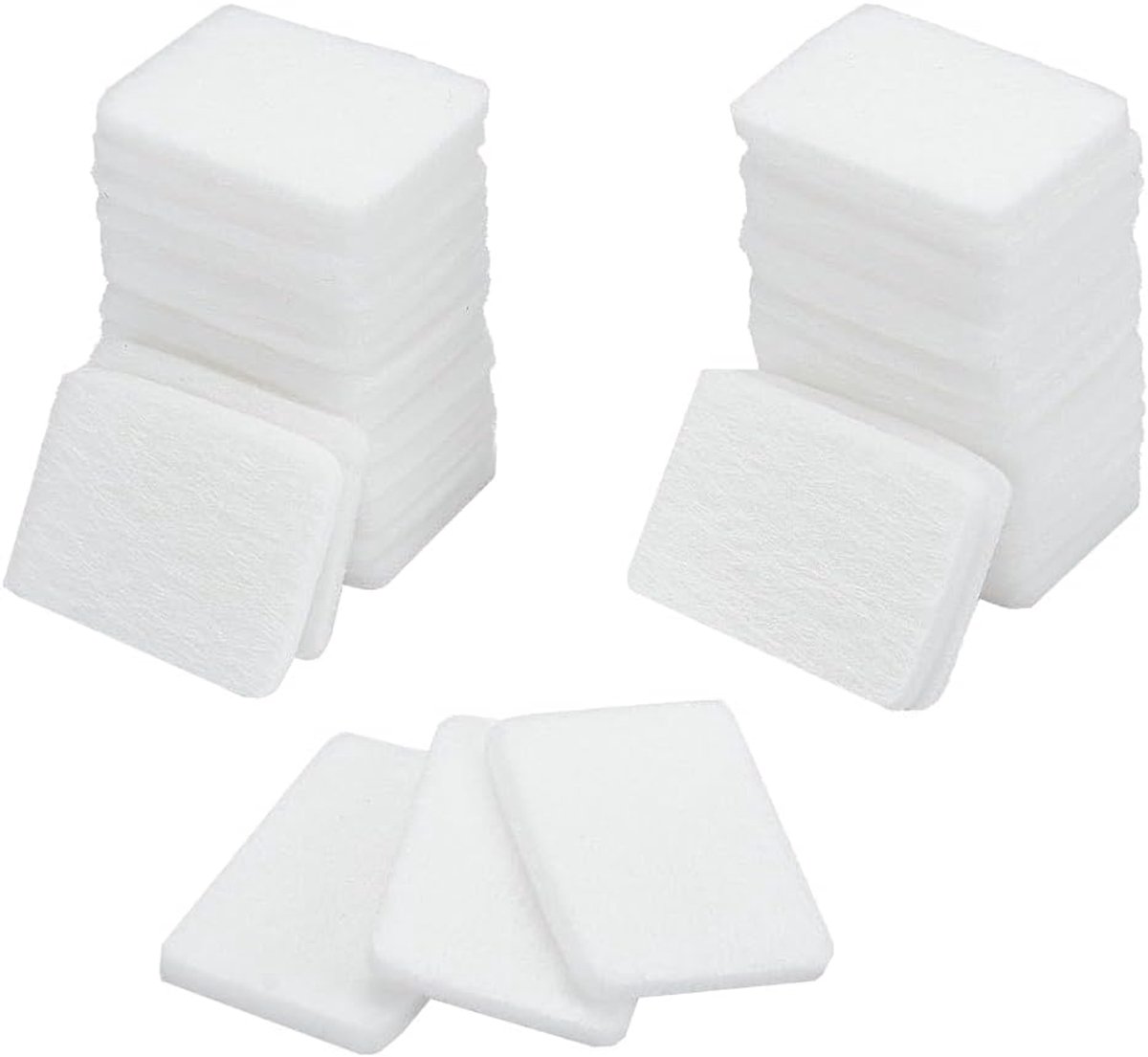 PandaHall Aromapads, 150 stuks, 1,18 x 0,87 mm, navulpads met etherische oliën, parfumvrije oliediffuser, pads, microvezel, parfumpads voor elektronische thuisapparaten, medaillon geurbal