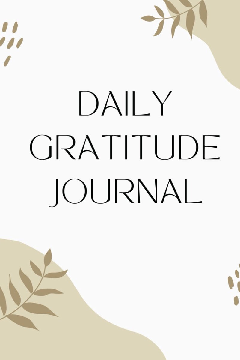SnelShoppen - Daily Gratitude Journal - Dagelijkse Dankbaarheid Journal met Lege Pagina's, 120 Pagina's, Luxe Hardcover, A5 Formaat, Inspirerend Cadea