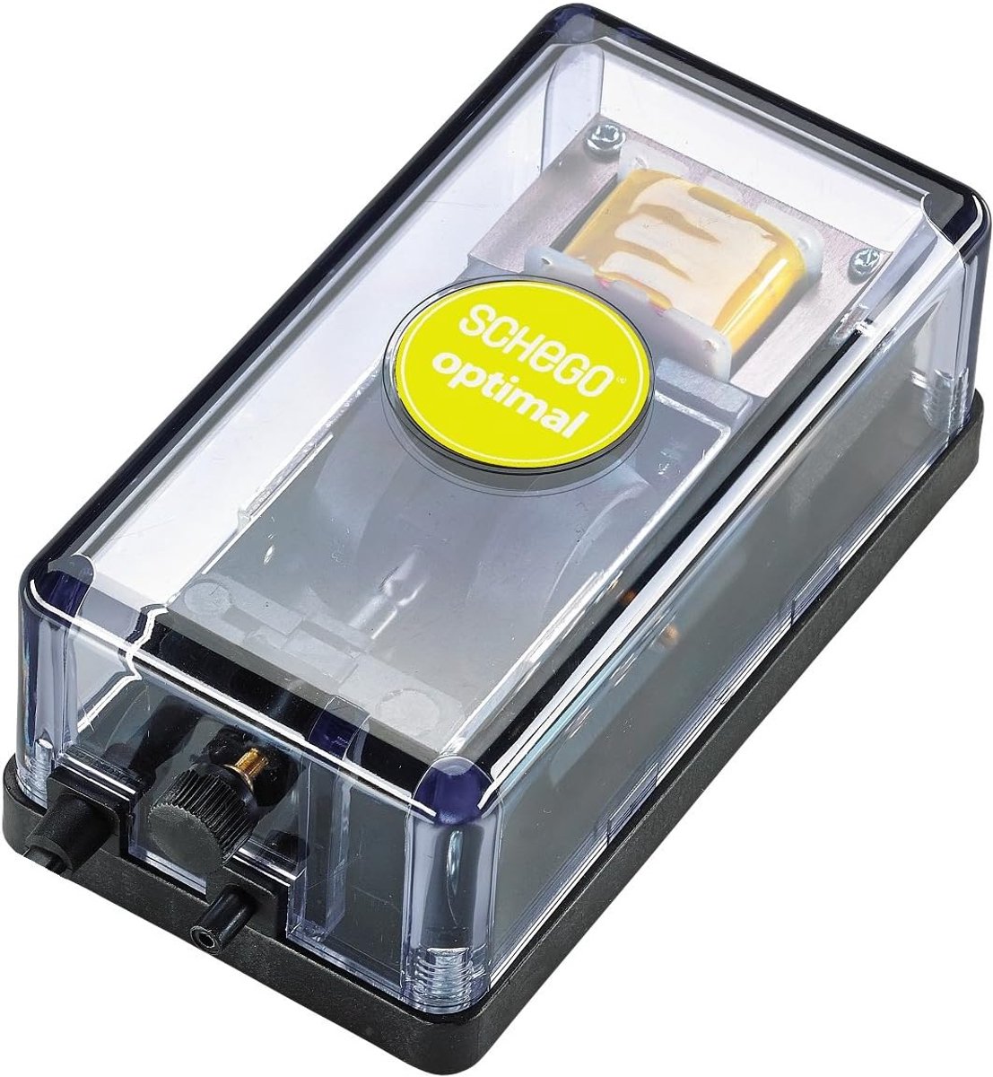 SnelShoppen - Low Noise Lucht Diafragma Pomp 250 l/h - 5 Watt Duurzaam en Betrouwbaar voor Tuin, Camping en Huisgebruik - Made in Duitsland