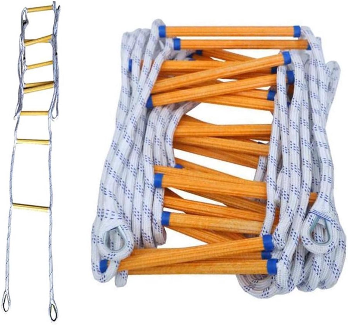 Noodbrandladder - Vluchtladder Reddingsladder - Snel Ontsnappen - Vlamvertragend Nylon Touw - 3M tot 25M - Niet gespecificeerd