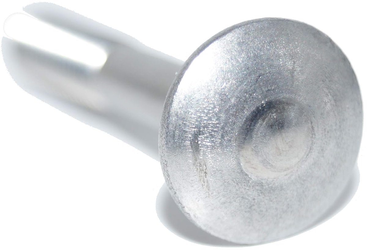 M6x70 2 stuks platte ronde schroeven met vierkante hals DIN 603 A2 roestvrij staal
