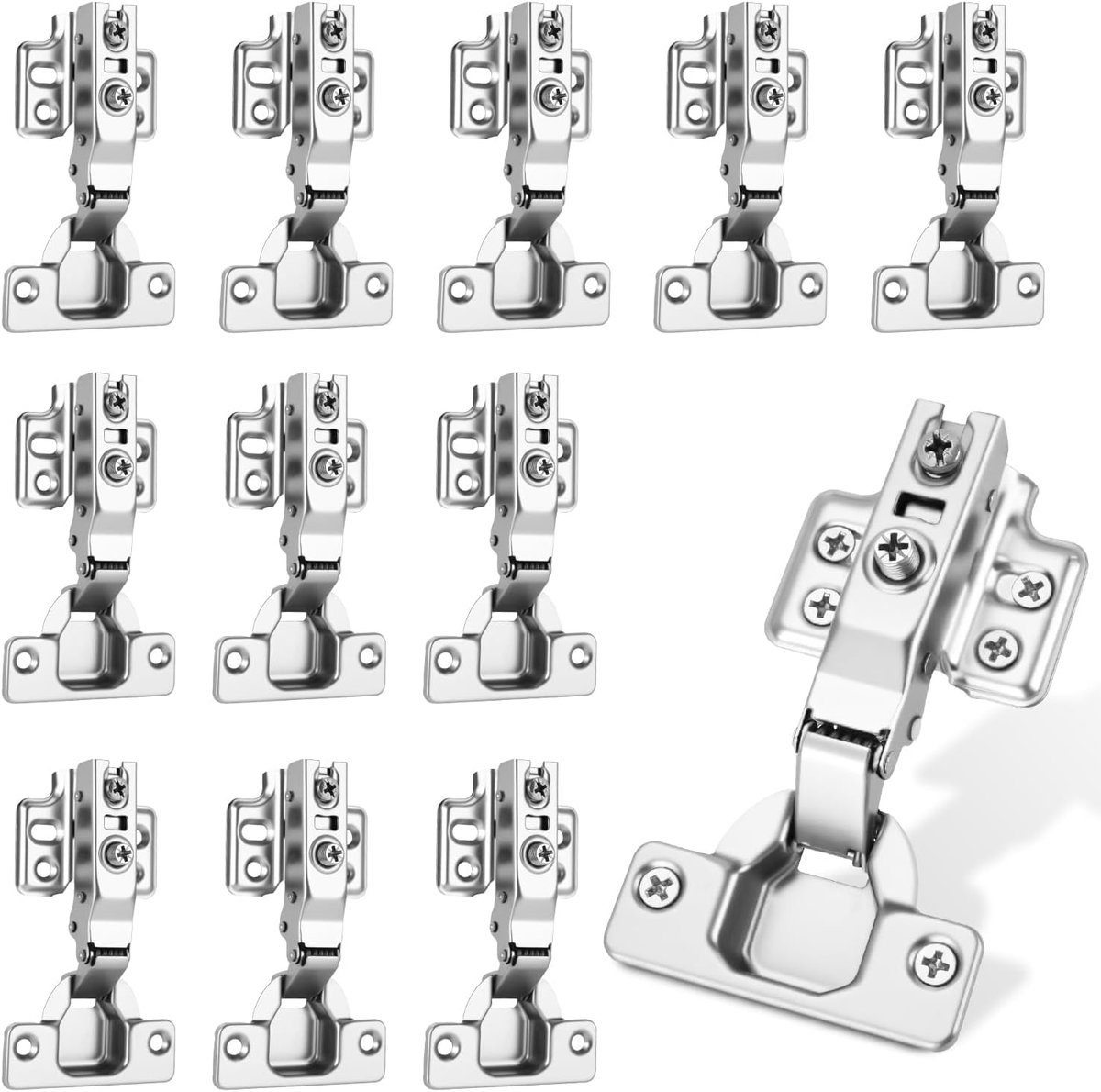 12 stuks hoekaanslag standaard kastscharnier