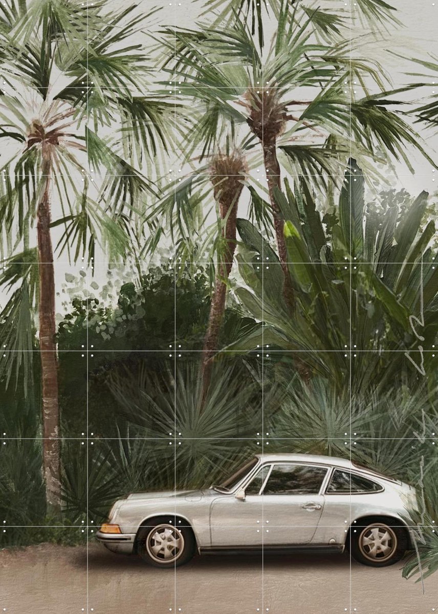 IXXI En Route, Maaike Koster & My Deer Art Shop - 100 x 140 cm - Gratis ophangtool - Grote wanddecoratie en posters - Schilderijen, Realisme