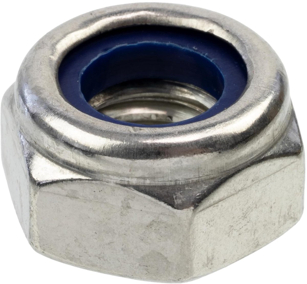 - Set van 20 borgmoeren M10x1.5 mm met 6-kant metrische schroefdraad - van roestvrij staal A2 - zilverkleurig - montage assemblage algemeen gebruik bevestiging