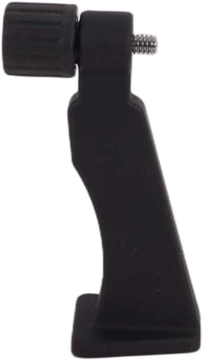 statiefadapter met 1/4-inch schroefdraad - metaal, zwart voor telescoop en verrekijker