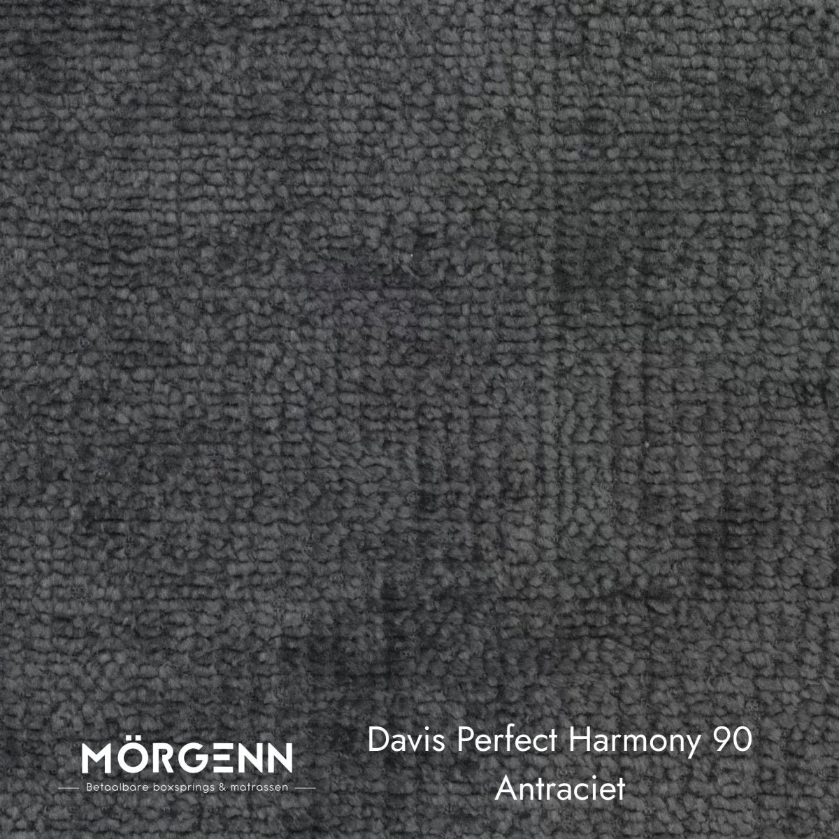 Mörgenn Davis Perfect Harmony Stofstaal - Chenille Stof voor Boxspring - 90