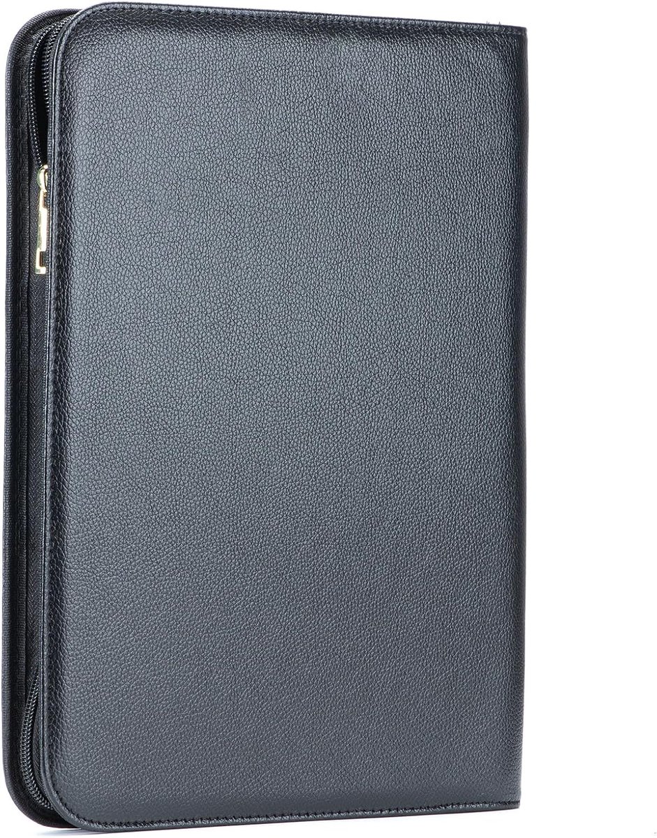 Vulpen Case Zwart Grijs Koffie Stijl PU Leer 48 12, Zwart, 1 Count (Pack of 1), Modern design