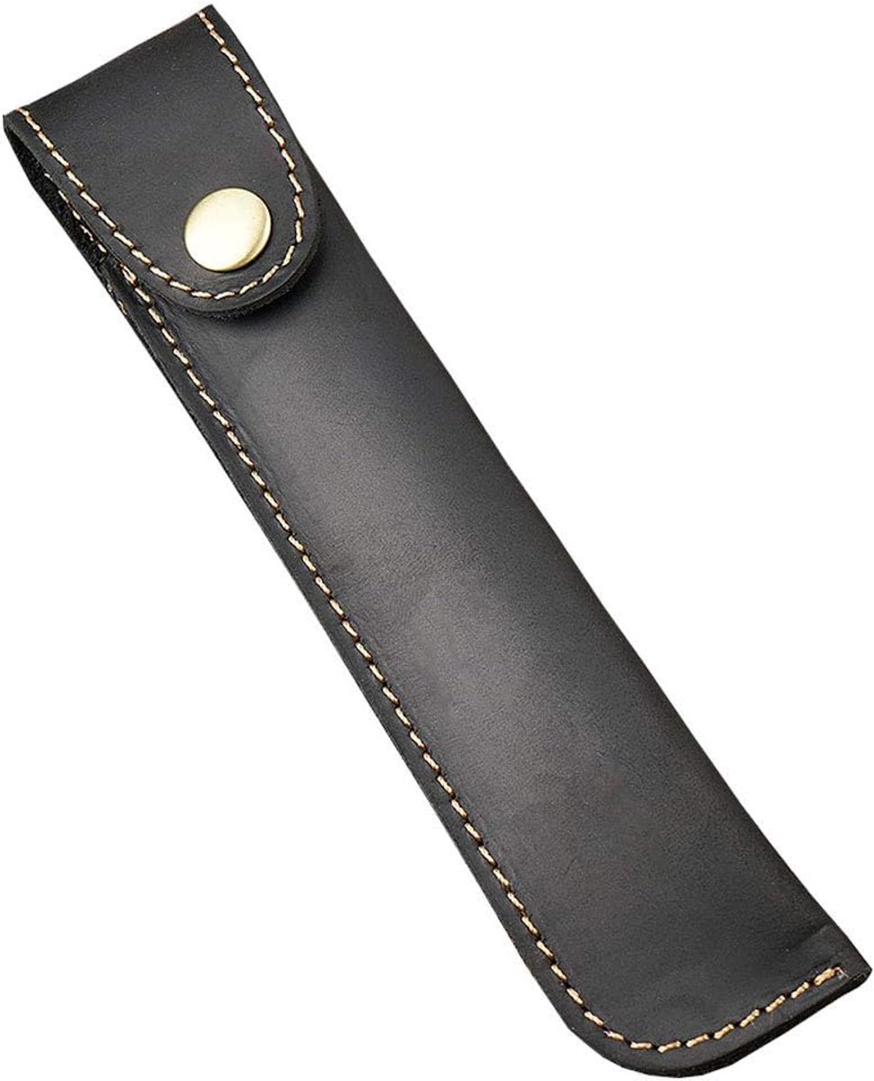 Leren Handgemaakte etui voor schrijfgerei, pen, balpen, etui, leren