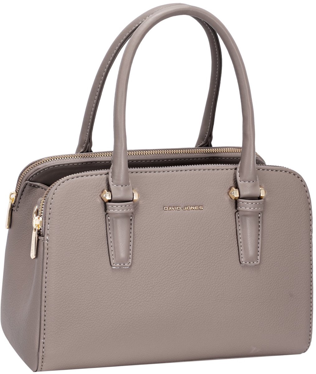 David Jones kunstlederen handtas Mette - Dames - Taupe