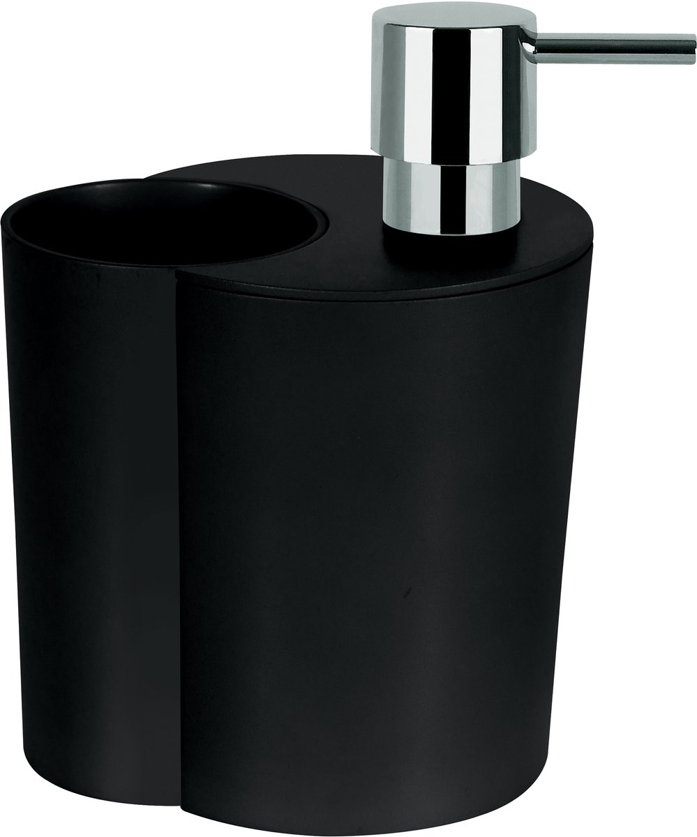 Spirella Zeepdispenser Sun & Moon – Zeephouder en Lotion Dispenser voor Badkamer Accessoires en Keuken