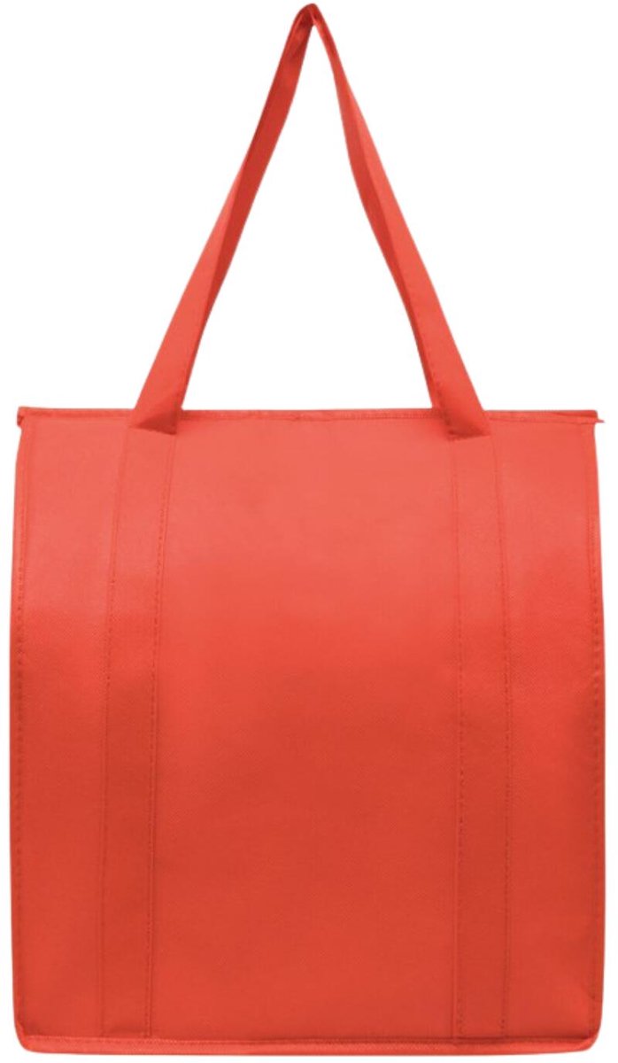 Koeltas Degree - rood - boodschappen - 23 liter - 35 x 25 x 38 cm - shopper model - lunchtas — afbeelding 3