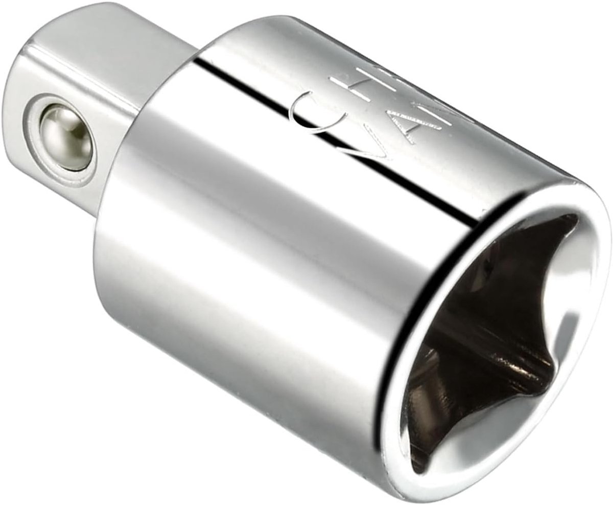 1/2 "F 3/8" M, vierkant verloopstuk Cr-V - (toepassingen: slagmoersleutel)