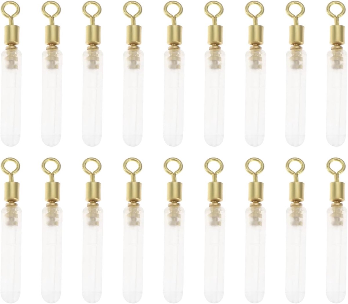 50 STKS Siliconen Float Waggler Adapters voor Karpervissen Grof Vissen Vliegvissen Zoetwater Vissen Float Vissen Vissen Vissen Swivels met Buis