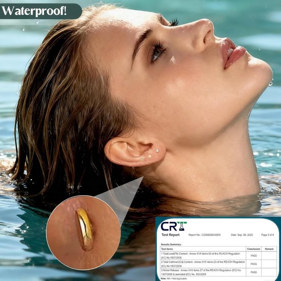 sieraad voor dames, stalen neuspiercing, steker labret à filetage, interne pour lèvre hypo-allergeen piercing — afbeelding 2