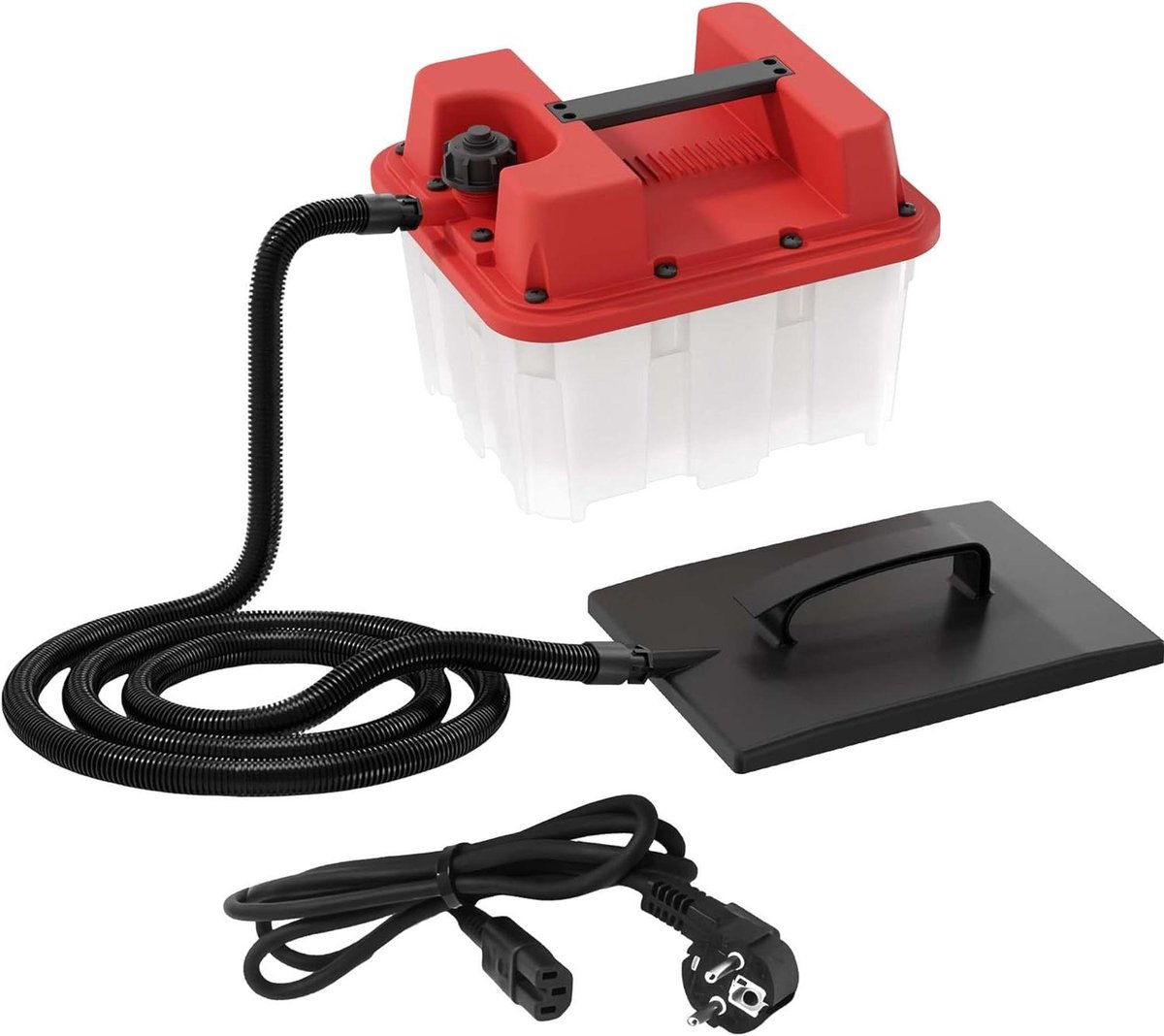 Behangafstomer - Stoomapparaat - Behang Verwijderen - Krachtige 2200W Motor - 4.5L Reservoir 70 Min - Rood Wit