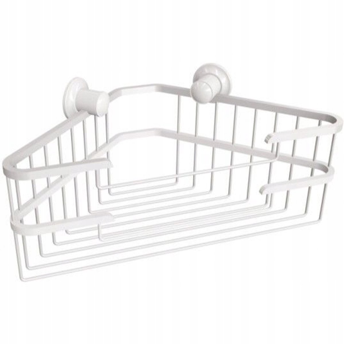 Andex Klassieke Douchehoekmand "T" Wit RAL 9016 - 207x121x207mm