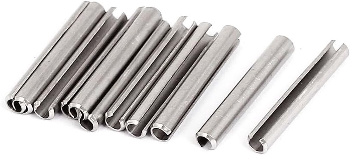 10 stuks. M4x30mm 304 roestvrij staal holle splinten spanhulzen spanpennen vastzetter