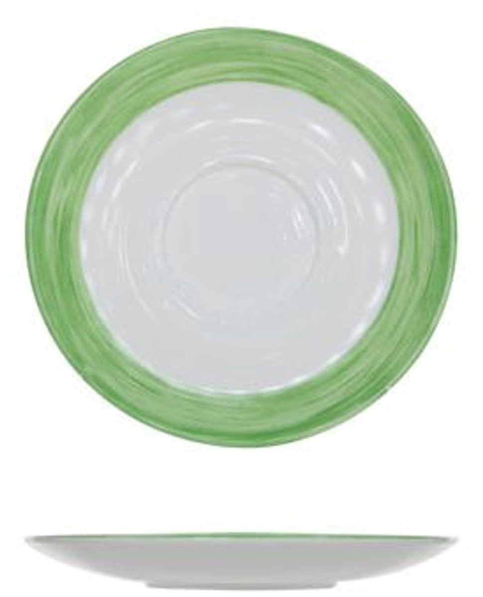 Arcoroc Brush Groen Ondertas Set 6