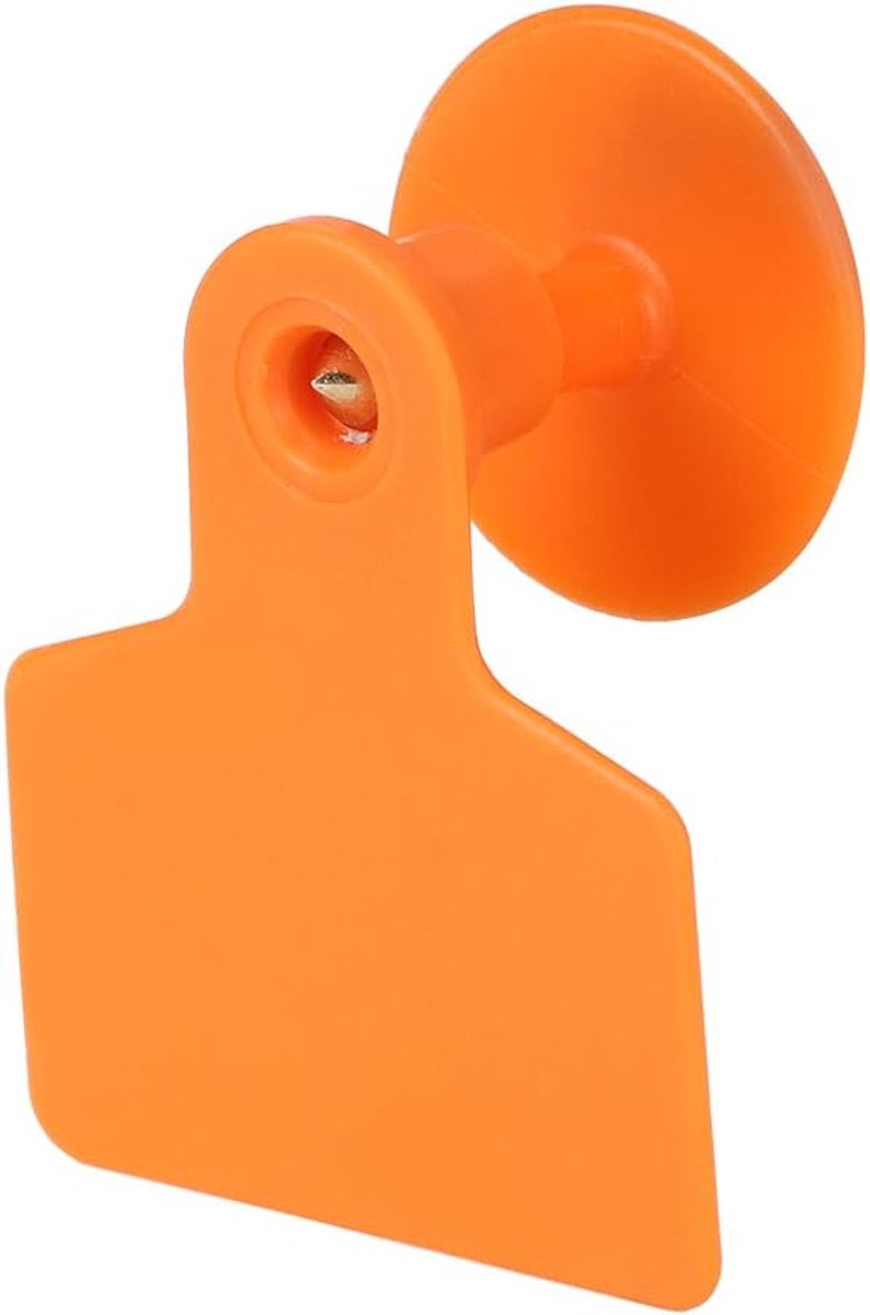 Tags, oormerken voor vee, 100 stuks vee nummer oormerk label marker accessoire voor varken koe schapen dier(48 x 40mm)