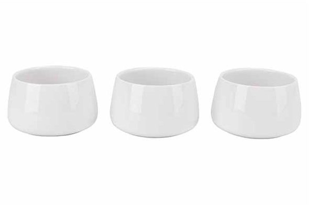 Torres Bowl Wit Set3 D9xh5,5cm