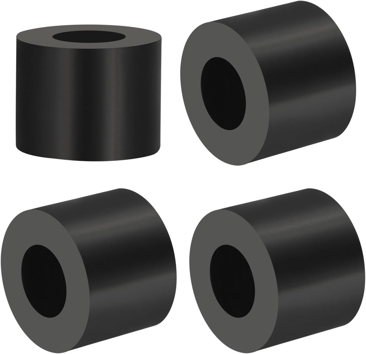 Multifunctionele rubberen afstandhouder, 4 stuks 16 mm ID X 32 OD X 25 mm T neopreen trillingsdempende isolatieringen voor Hvac bouten auto-accessoires