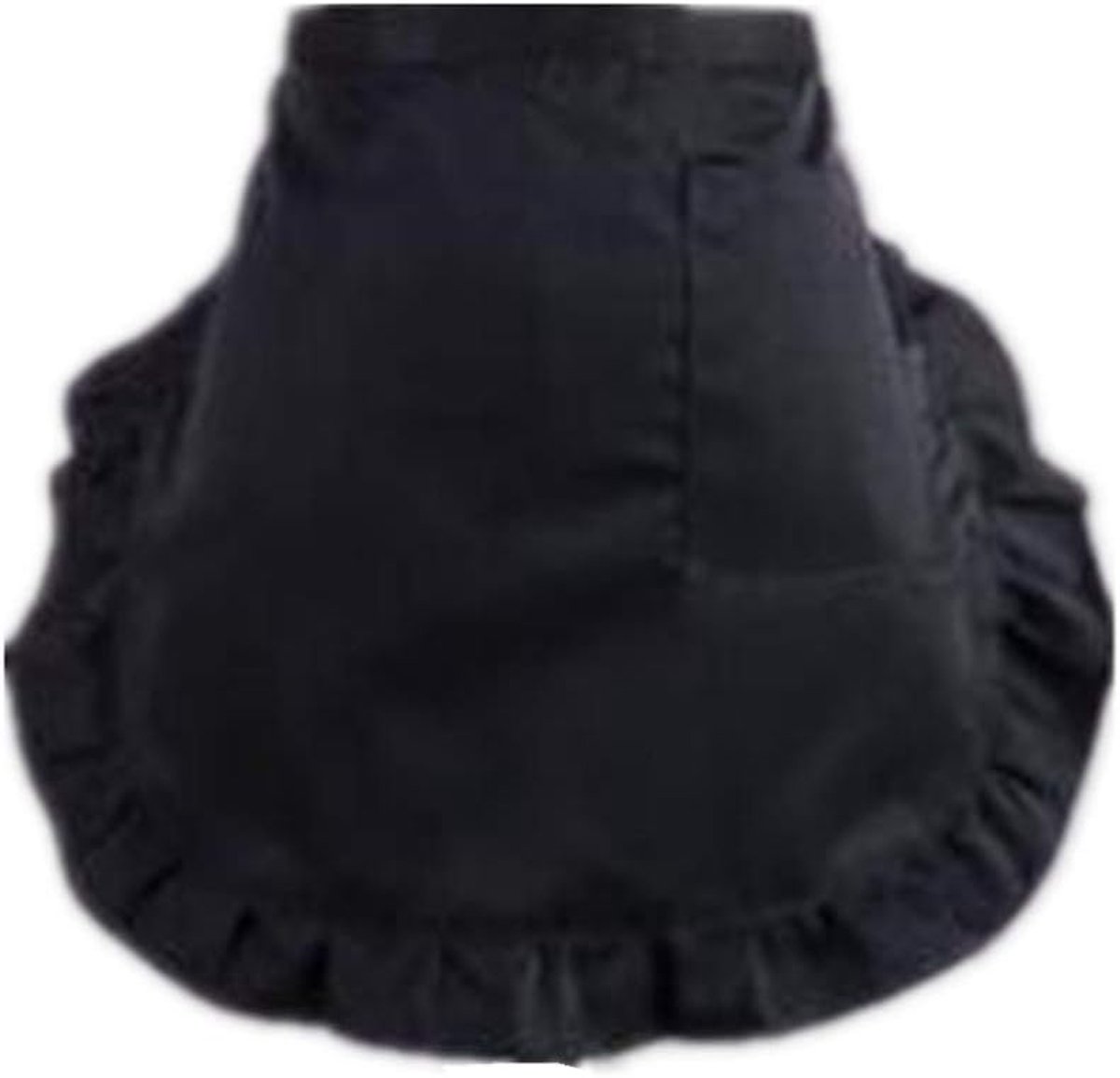 Sugar Maid Schort, zwart, wit, dienstmeisje, kostuum, keuken, katoen, polyester, duurzaam, cosplay, dames, meisjes, tieners, volwassenen