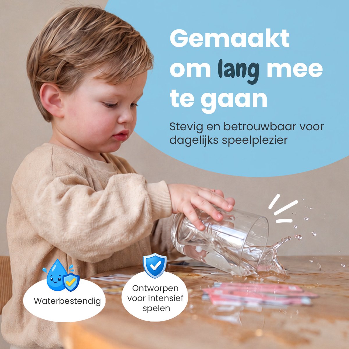 Beebie Babbels - De Taalbuddies Bundel Deal - 1x Blauwe Variant & 1x Roze variant - Educatief Speelgoed - Leer Nederlands - Montessori Speelgoed - Taalontwikkeling - Cognitieve Vaardigheden - Pratende Flitskaarten — afbeelding 10