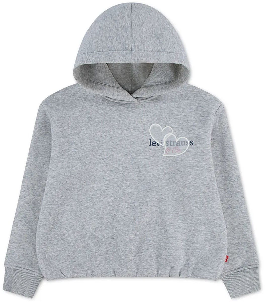 Levi´s ® Kids Meet And Greet Bubble Hoodie Grijs 10 Years Meisje
