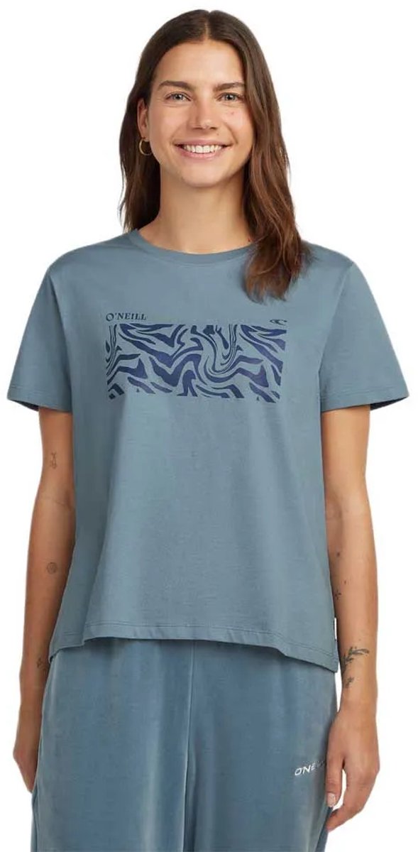 O´neill Graphic T-shirt Met Korte Mouwen L Vrouw Murky Waters