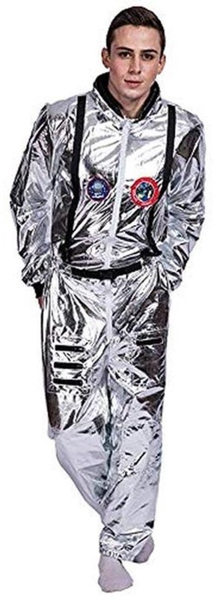 Astronaut Kostuum voor Heren, Ruimtevaart Outfit voor Feesten en Evenementen