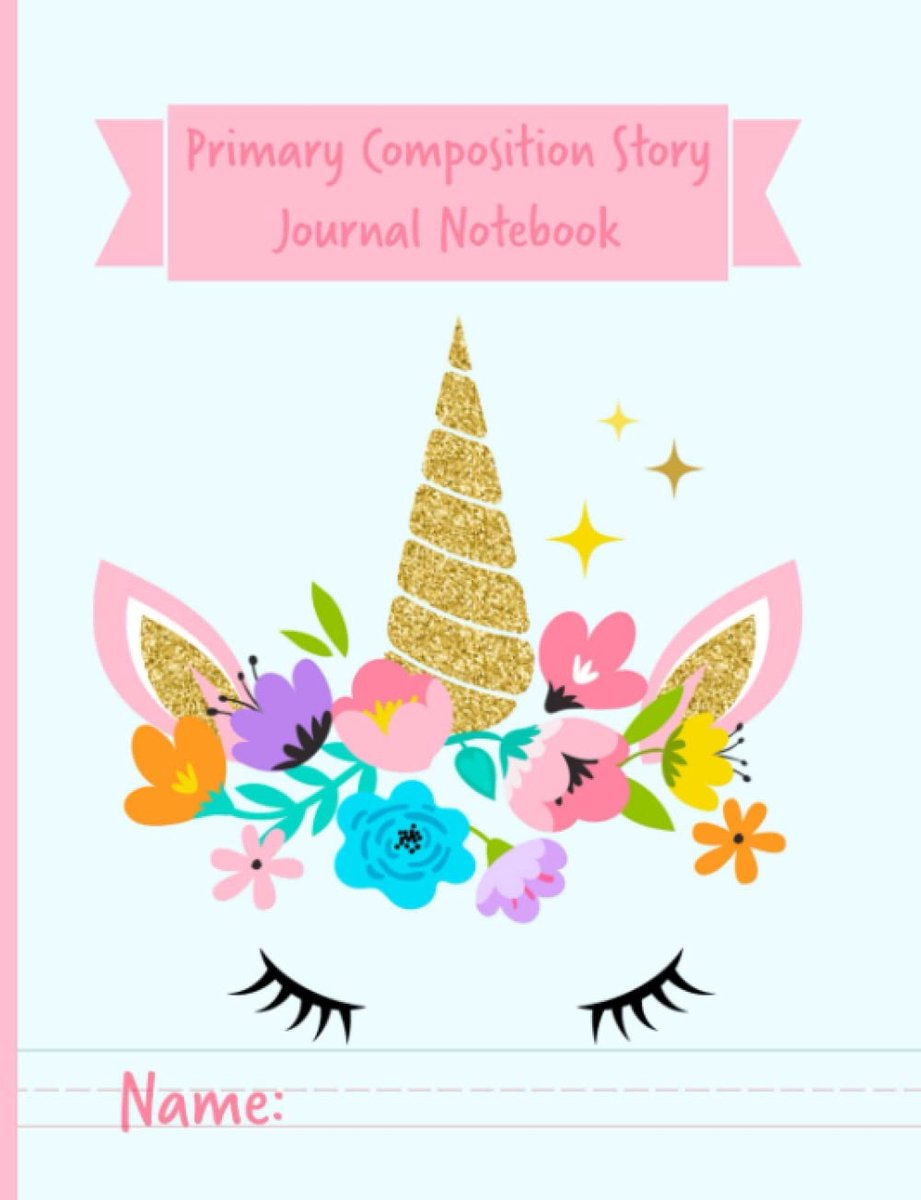 Primary Composition Story Journal Notebook: Creative Writing Tablet for Children Grade Level Kindergarten - ShopVlot