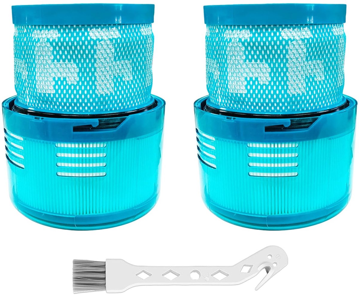 2 stuks Gen5detect HEPA-vervangingsfilter compatibel met Dyson Gen5detect Absolute draadloze stofzuiger, wasbare - ShopVlot