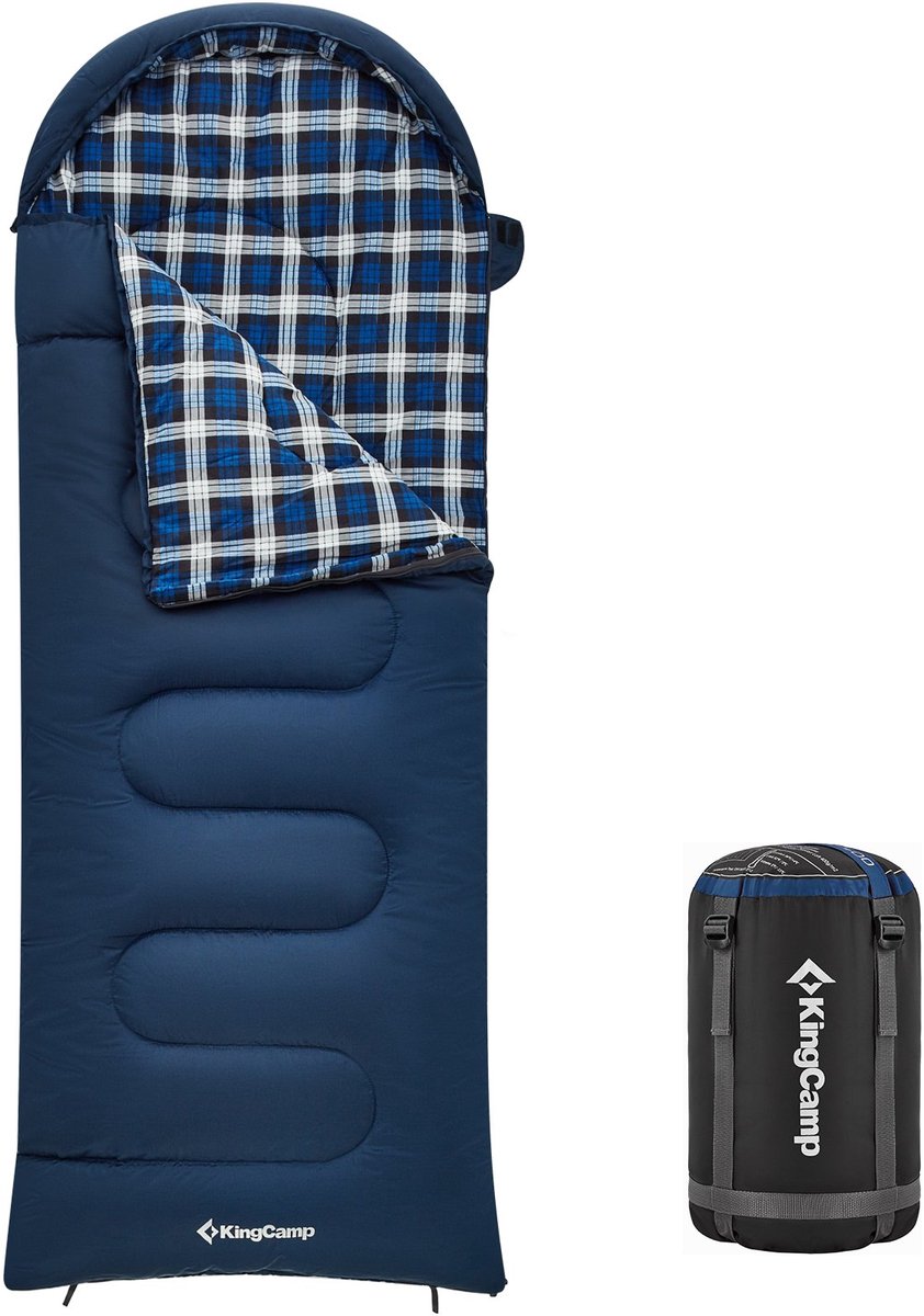 Kinderslaapzak Cloud 300 Winter - Deken-slaapzak XL breed katoen