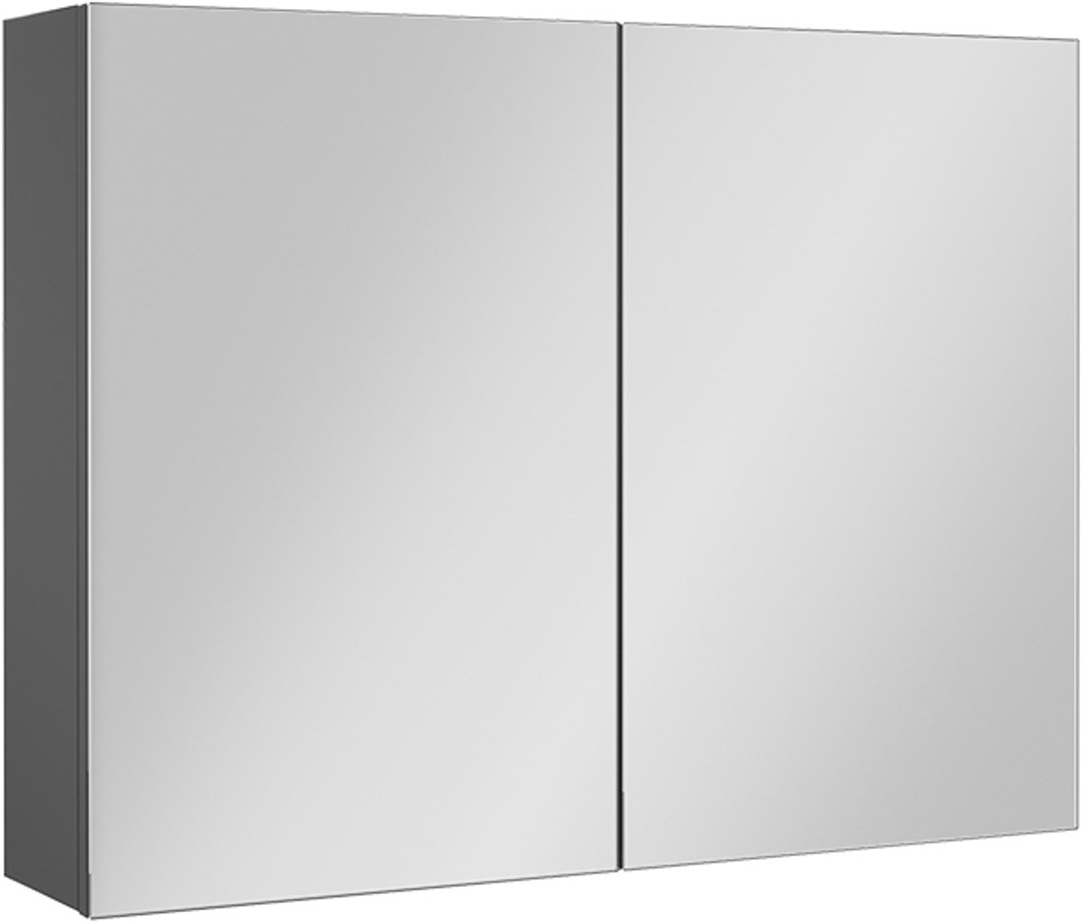 Vicco Badkamerspiegelkast Lavia, Antraciet, 80 x 60.2 cm