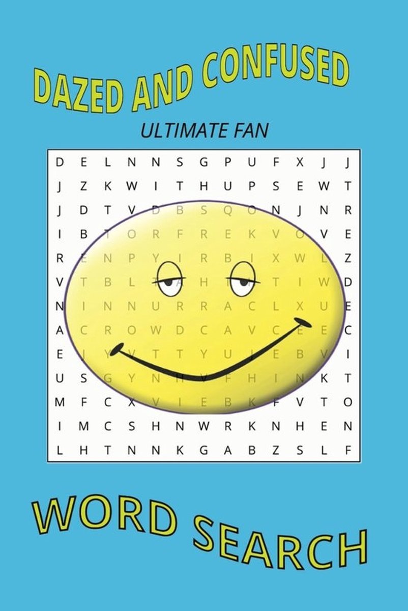 Woordzoeker Puzzelboek met Themawoorden en Uitspraken uit Cultfilm Klassieker