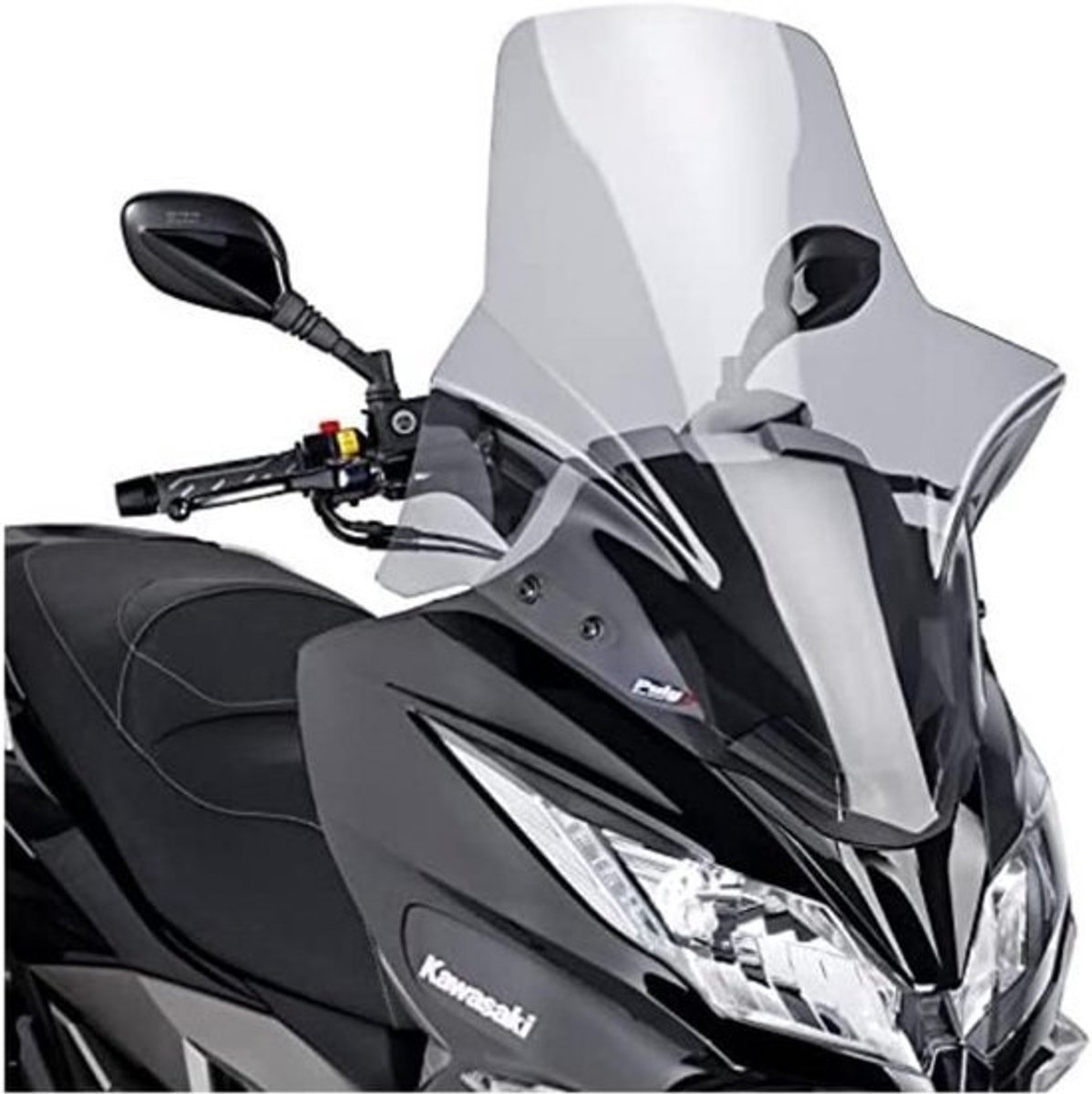 Hoog Touring Windscherm voor Motorfiets - Universele V-vormige Touringruit