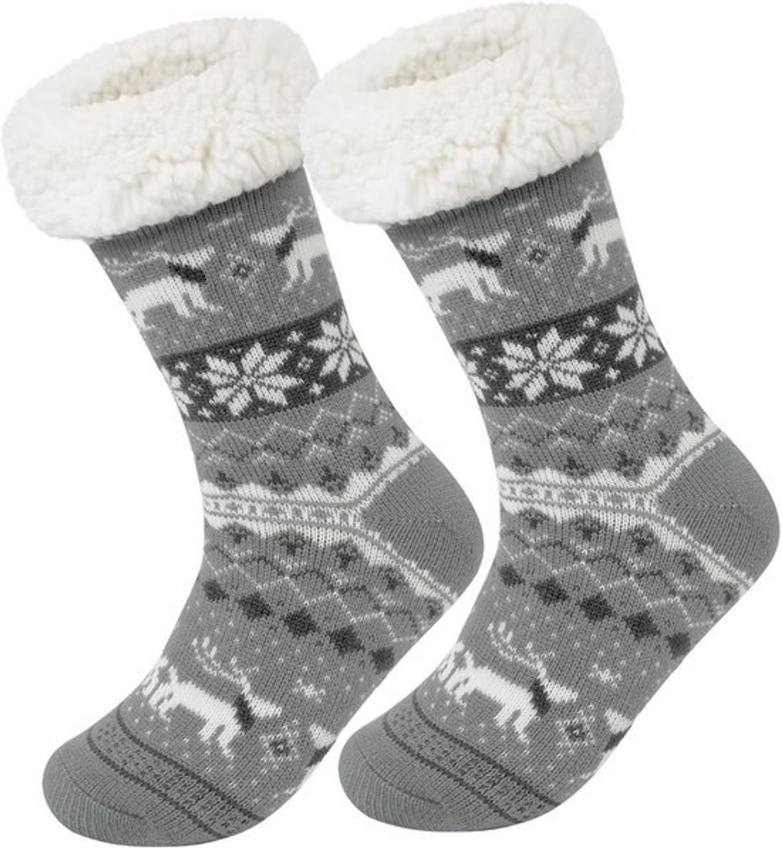 Warme Antislip Huissokken Dames Pluizig Comfortabel Winter Sokken Cadeau
