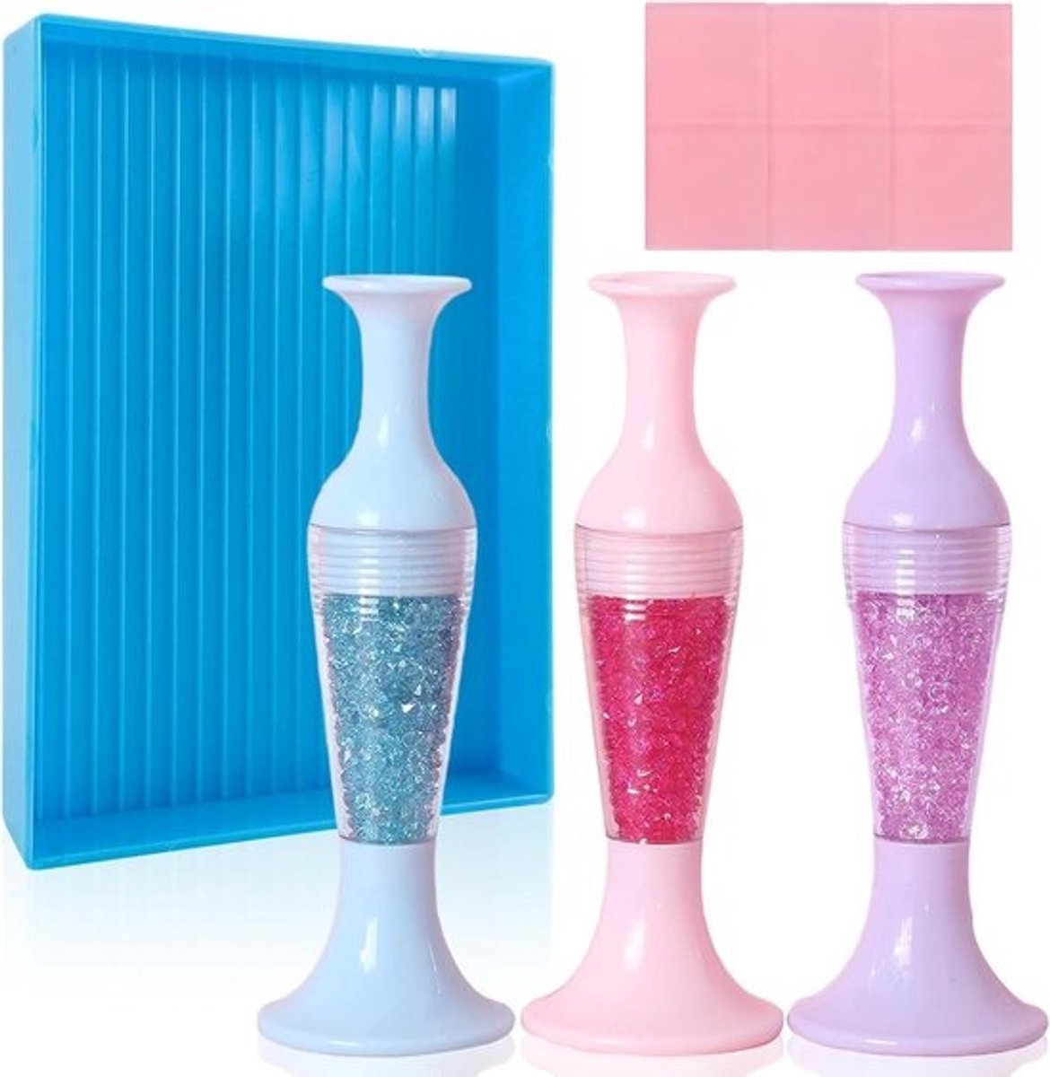 3 Stuks Hervulbare Pennen voor Diamond Painting en Nail Art Accessoires