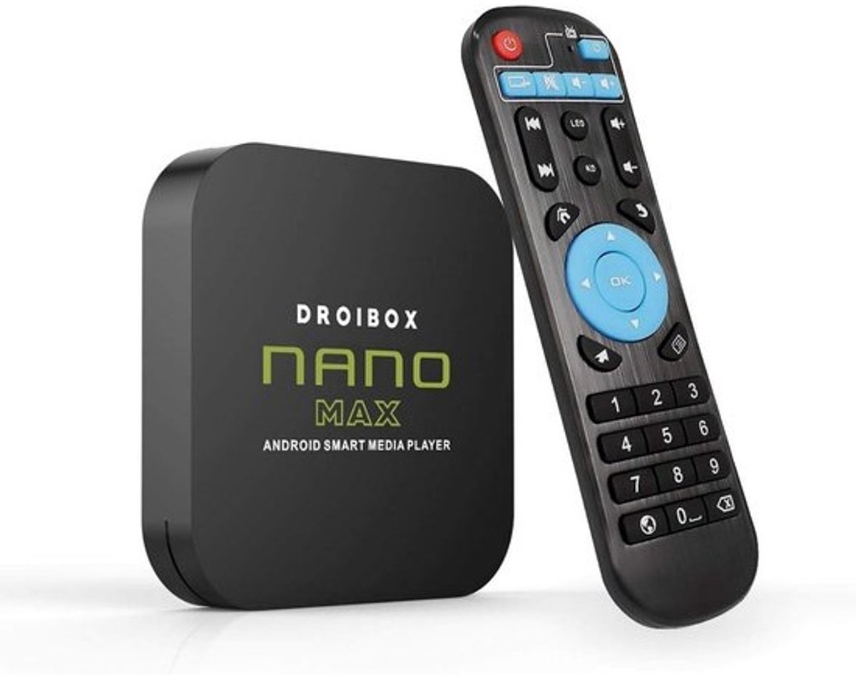 Android TV Box 4K Ultra HD Media Speler met Android 6.0 WiFi en H.265 Ondersteuning