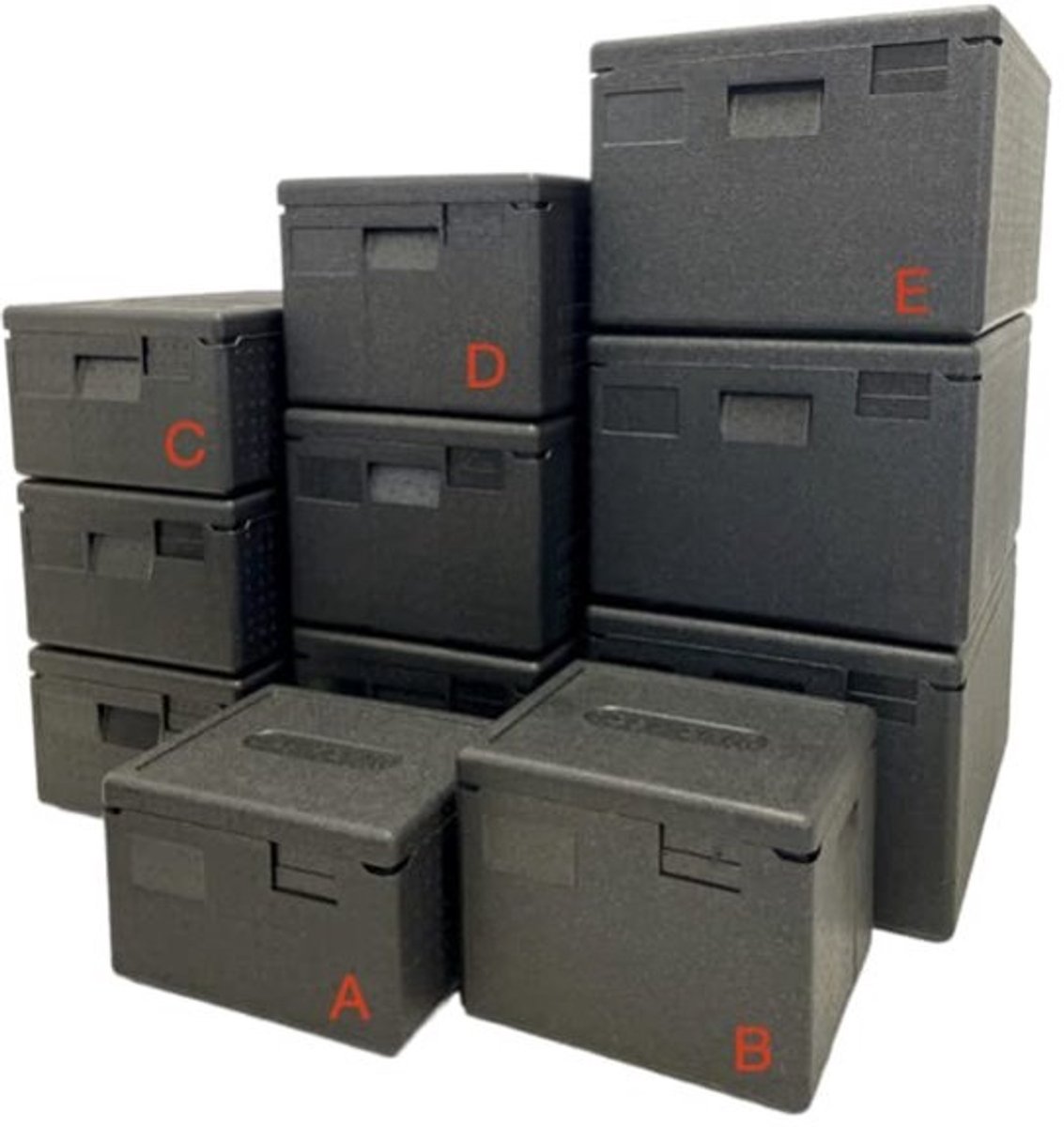 Isothermische container voor catering en transport - EPP isolatiebox - 22,3L