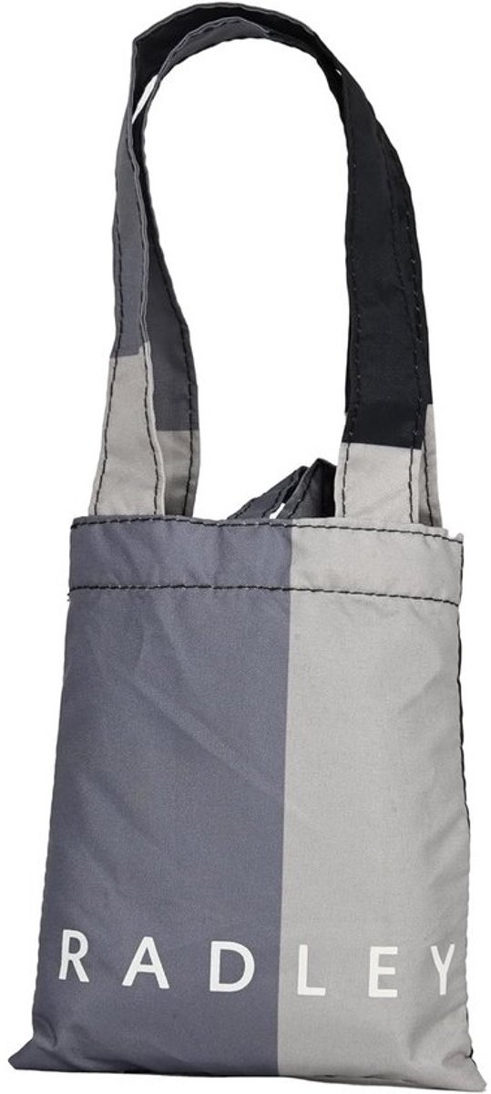 Grote Opvouwbare Shopper Tote Tas voor Dames - Duurzaam Reistas - Zwart Gestreept