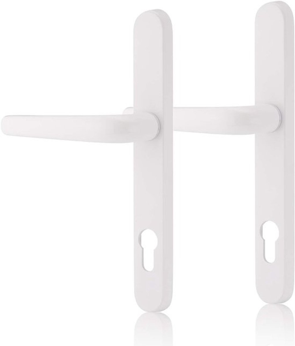 Witte UPVC Deurklink voor Buitendeuren - Elegante PVC Deurgreep voor Terrasdeuren