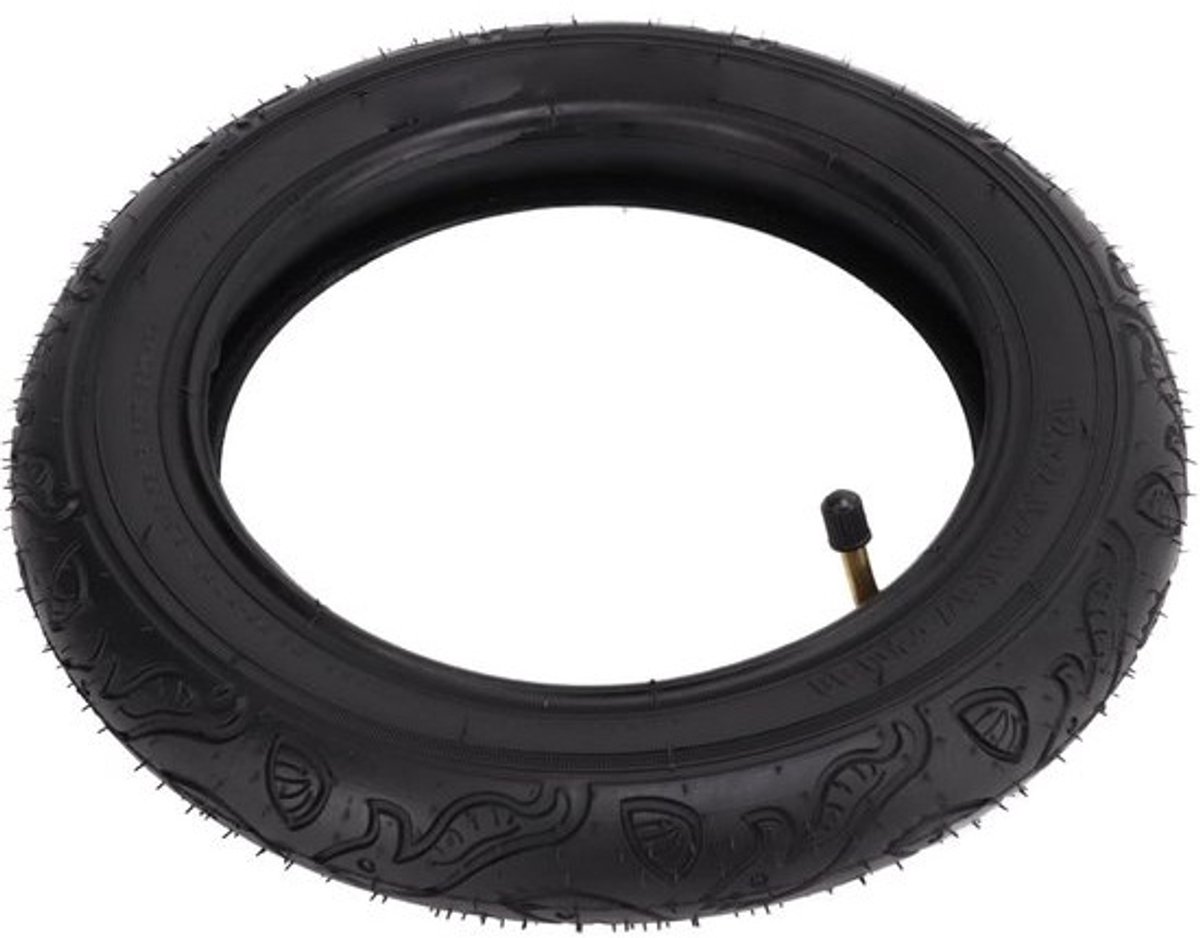 Dailygoods- Fietsbanden 12 x 2,125 mm - Rubber Buitenbanden - Comfortabele Rijervaring - Geschikt voor Kinderfietsen - Goede Demping - Lange Levensduur - Buitenband