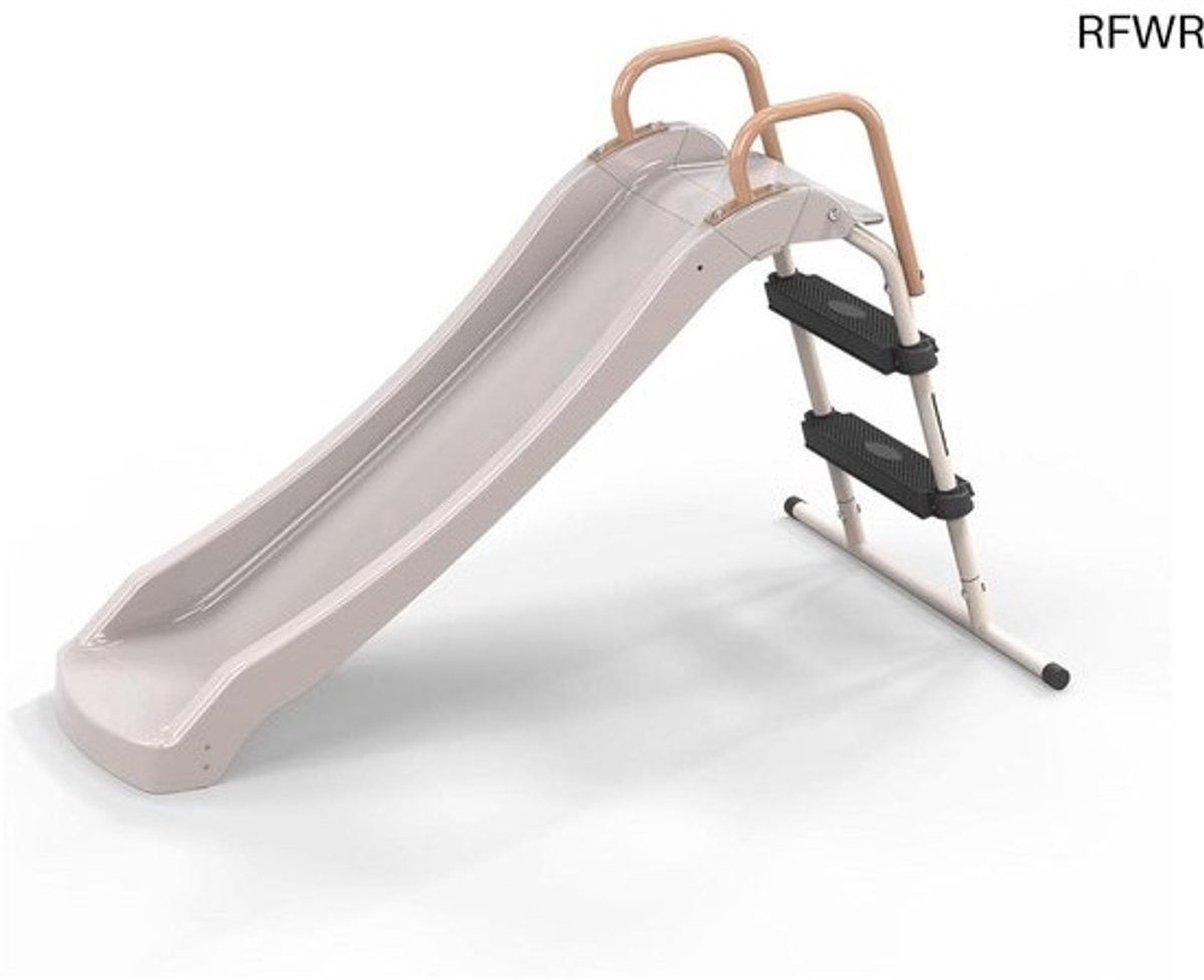 RFWR® Glijbaan voor Peuters - Geschikt voor Binnen en Buiten - Compact Stalen Frame - Roestvast en Lichtgewicht - Voor Kinderen vanaf 2 jaar