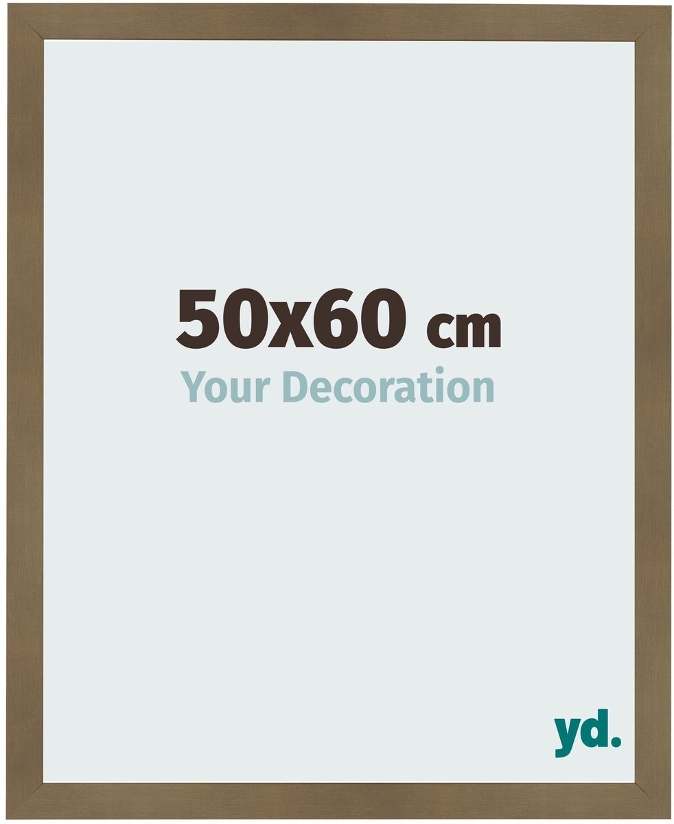 Your Decoration - Fotolijst 50x60 cm - MDF - Brons Decor - Bologna