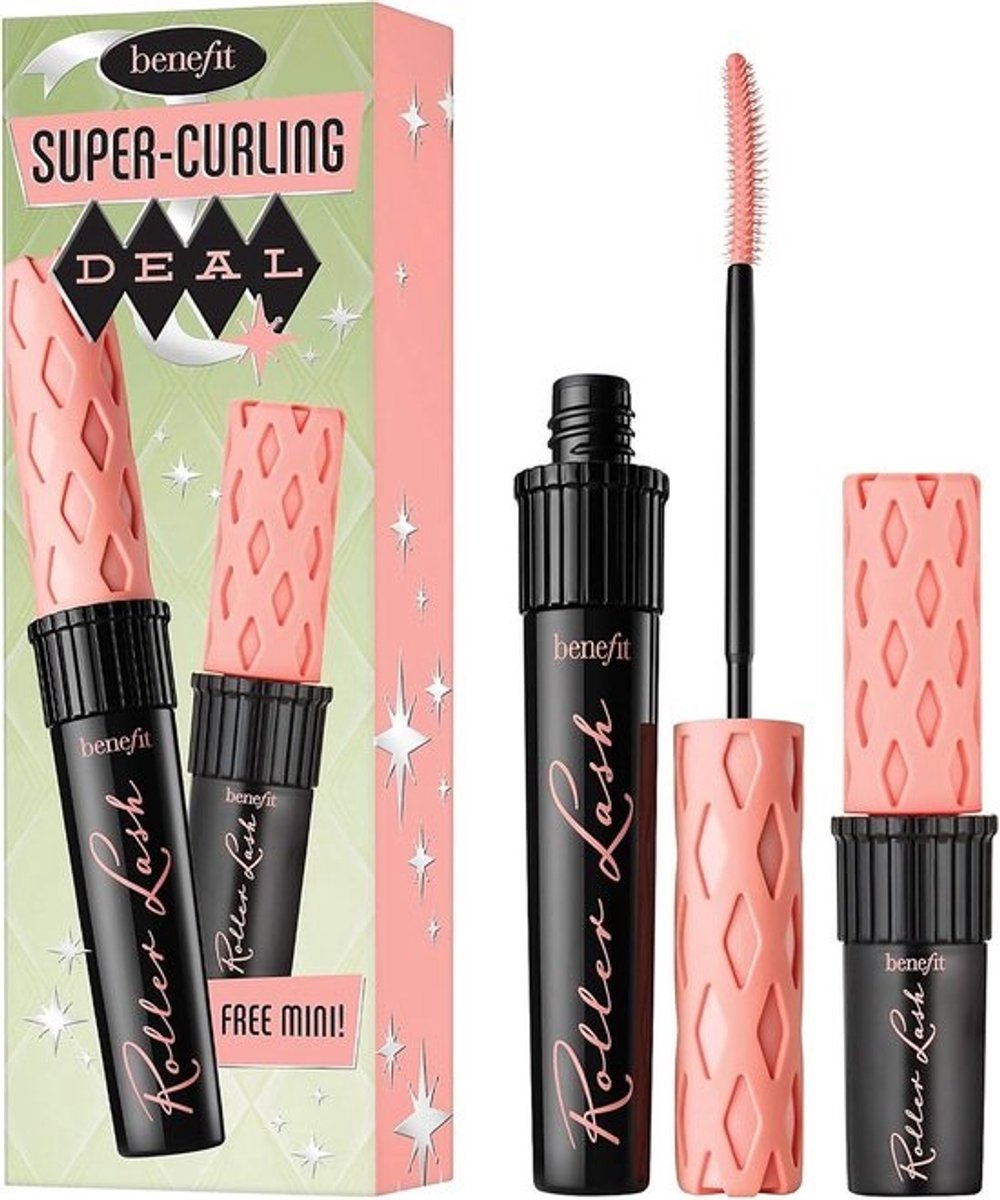 Mascara Duo voor Krullende Wimpers met Roller - 12,5 g