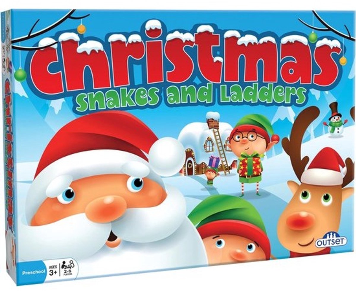 Kerstslangen en ladders - Gezellig gezelschapsspel voor het hele gezin