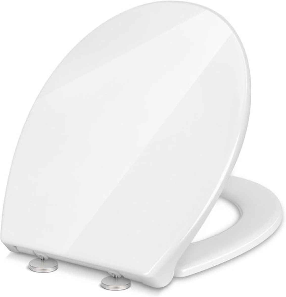 Moderne O-vormige Toiletbril met Snelsluiting en Geluidsarme Sluiting